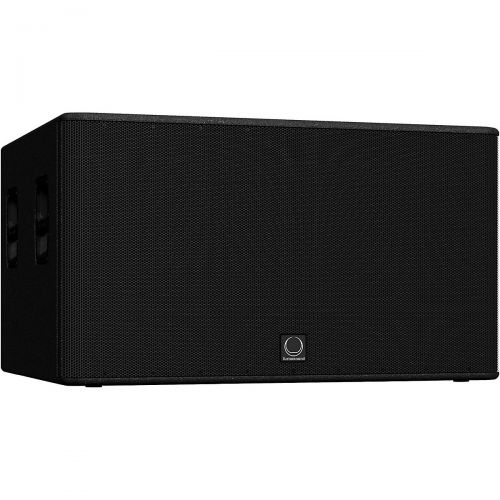 Turbosound},description:The 6,400-Watt TMS218B is a front-loaded dual 18 subwoofer system designed for a wide range of music and live sound reinforcement applications. Engineered t