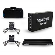 Pedaltrain Metro 20 Pedalboard Bundle with Spark Power Supply, Cables and Bag