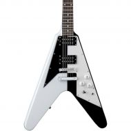Dean},description:The Dean Michael Schenker Signature Retro Electric guitar boasts a V-shaped mahogany body with a set mahogany neck. The guitar has a 24-34 scale length and its 2