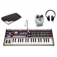 Korg},description:This Korg synth package includes the MicroKORG Synthesizer with a pair of Gear One G900DX headphones, the Roadrunner Small Keyboard Cover, and a Live Wire Elite i