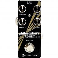 Pigtronix},description:Turn lead to gold with the Pigtronix Philosopher’s Tone Micro. Famous for its noiseless clean sustain, the Philosopher’s Tone stands out as a uniquely powerf
