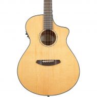 Breedlove},description:The Pursuit Concert captures Breedlove’s distinctively crafted sound in an affordable package. Exuding an earthy, warm response from a light touch, the cedar