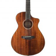 Breedlove},description:The Pursuit Exotic Concert Acoustic-Electric Guitar is one of Breedlove’s best-selling guitars. This popular cutaway guitar is stunning with a solid koa top