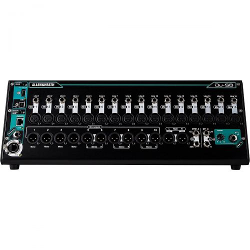  Allen & Heath},description:Qu-SB is an ultra-compact digital mixer that frees you to mix from anywhere in the venue and provides a smart, portable solution for performing bands and