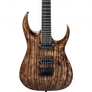 Ibanez},description:With the growing popularity of the Iron Label series, Ibanez continues to tap the seismic underworld for inspiration. Working their famous RGA body shape from t