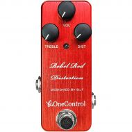 One Control},description:The BJF Rebel Red Distortion from One Control is a custom recreation of the famous and extremely sought-after BJF Dyna Red Distortion (released in 2001), w