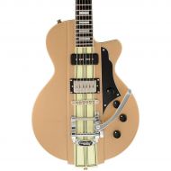 Reverend},description:This Art Deco masterpiece is a visual and sonic treat with unique features including: ebony fretboard, stairstep tuner buttons, pickup pan knob, and included