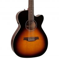 Seagull},description:The Seagull S12 Spruce Sunburst Cutaway Concert Hall Gloss Top QIT boasts a handsome high gloss Sunburst custom-polished finish. Its select pressure-tested spr