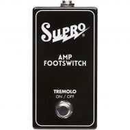 Supro},description:This single-button footswitch tremolo onoff remote works with all Supro combo amps. It requires a mono instrument cable (not included).