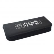 SEYDEL},description:Lightweight case for harmonicas, holds up to 14 safely and securely.