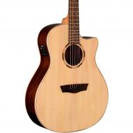 Washburn},description:These wood-bound, solid-top guitars are the perfect balance of elegance, musicality and affordability. This WLO20SCE features a solid Sitka spruce top. S