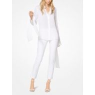 Michael Kors Collection Stretch Cotton-Broadcloth Trousers