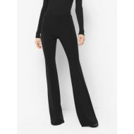 Michael Kors Collection Flared Stretch-Wool Trousers