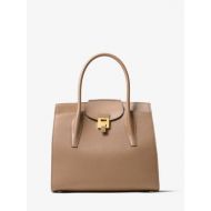 Michael Kors Collection Bancroft Pebbled Calf Leather Weekender