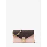 MICHAEL Michael Kors Sloan Logo and Leather Chain Wallet