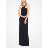 Michael Kors Collection Stretch-Cady Halter Gown