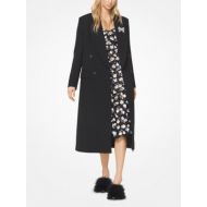 Michael Kors Collection Bonded Wool and Cotton Gabardine Chesterfield Coat