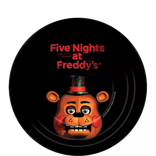 PartyCity Five Nights at Freddys Dessert Plates 8ct