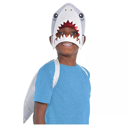PartyCity Child Shark Accessory Kit 2pc