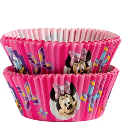 PartyCity Wilton Minnie Mouse Baking Cups 50ct