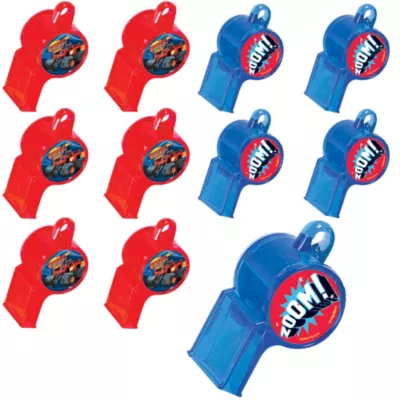 PartyCity Blaze and the Monster Machines Whistles 48ct