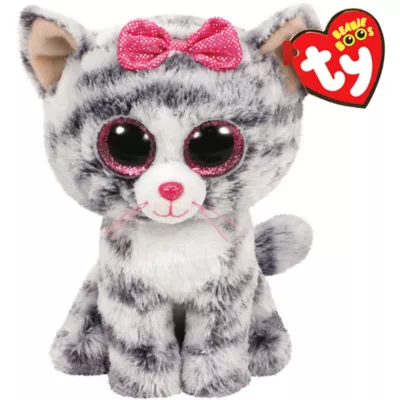 PartyCity Kiki Beanie Boo Cat Plush