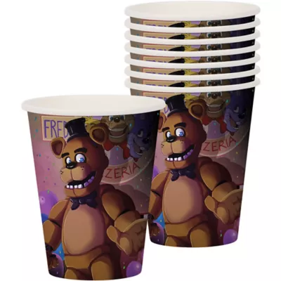 PartyCity Five Nights at Freddys Cups 8ct