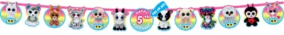 PartyCity Beanie Boos Birthday Banner Kit