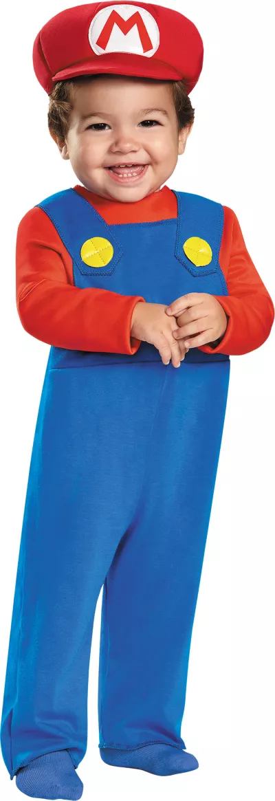PartyCity Baby Mario Costume - Super Mario Brothers
