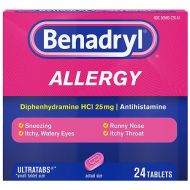 Walgreens Benadryl Allergy Ultratabs Tablets