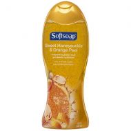 Walgreens Softsoap Moisturizing Body Wash Honeysuckle & Orange Peel