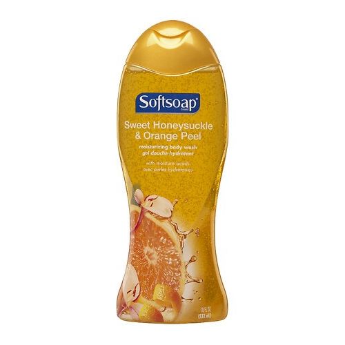 월그린 Walgreens Softsoap Moisturizing Body Wash Honeysuckle & Orange Peel