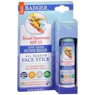 Walgreens Badger Sunscreen All Season Face Stick SPF 35 Unscented