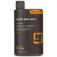 Walgreens Every Man Jack 2-in-1 Daily Shampoo + Conditioner for Scalp and Hair Citrus