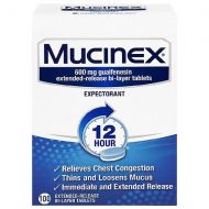 Walgreens Mucinex 12 Hour Expectorant Extended-Release Bi-Layer Tablets