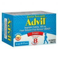 Walgreens Advil Junior Strength Fever ReducerPain Reliever Coated Tablets