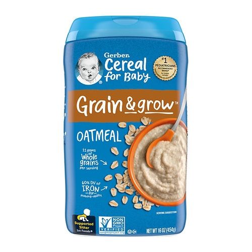 월그린 Walgreens Gerber Oatmeal Cereal Single Grain