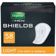 Walgreens Depend Incontinence Shields for Men, Light Absorbency