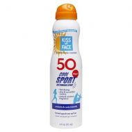 Walgreens Kiss My Face Continuous Spray Sunscreen Cool Sport SPF 50 Coconut