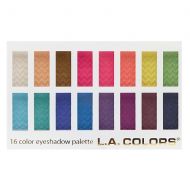 Walgreens L.A. Colors 16 Color Eyeshadow Palette Haute