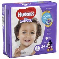 Walgreens Huggies Little Movers Diapers, Size 4