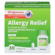 Walgreens Wal-Zyr 24 Hour Allergy Tablets