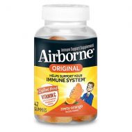 Walgreens Airborne Immune Support Supplement Gummies Orange