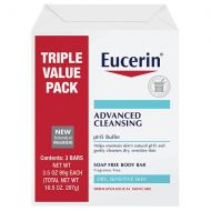Walgreens Eucerin Advanced Cleansing Body Bar Triple Pack