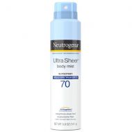 Walgreens Neutrogena Ultra Sheer Spray Sunscreen SPF 70
