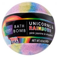 Walgreens Natures Beauty Unicorns & Rainbows Bath Bomb
