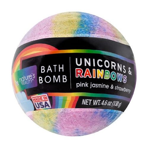 월그린 Walgreens Natures Beauty Unicorns & Rainbows Bath Bomb