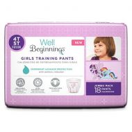 Walgreens Well Beginnings Girls Training Pants 4T5T