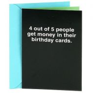 Walgreens Shoebox Shoebox Funny Birthday Card Black