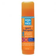 Walgreens Kiss My Face Hot Spots Lips, Nose, Cheeks & Ears Natural Sunscreen, SPF 30